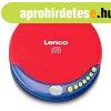 Lenco CD-021KIDS Discman Hordozhat CD lejtsz - Kk/Piros
