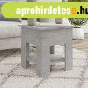 vidaXL betonszrke szerelt fa dohnyzasztal 40 x 40 x 42 cm