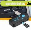 Bluetooth AUX adapter SD krtya foglalattal