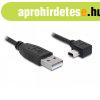 DELOCK kbel USB-A male > USB mini-B male 90 fokos bal 1m