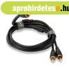 QED Phono Connect Cable CONNECTPHONO-PHONO-0.75
