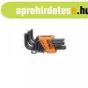 Beta 96AS/SC9 Hajl�tott colos imbuszkulcs klt. 9 db-os, barn
