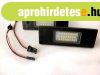 Komplett BMW 2 LED-es rendsz�mt�bla vil�g�t�s, feh�r f�ny�, 