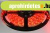 LED szalag Piros k�lt�ri 2835 60LED 4,8W IP65 2 �v garancia
