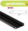 LED Alumnium Profil Szles [SOLIS] Fekete 2,02 mter