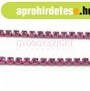Strasszl�nc - fuchsia sz�n� - Fuchsia - 3mm