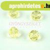 Swarovski csiszolt goly� 8 mm - Jonquil