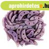 Crescent gy�ngy - K�tlyuk� f�lhold - Alabaster Purple Luster