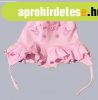 Pamut megk�t�s sapka, f�lv�d�vel (42) - r�zsasz�n fodros