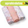 BabyOno textilpelenka sznes 3db rzsaszn 348/11