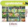Aut�s j�tsz�sz�nyeg gyerekeknek - 100x130 cm m�ret� interakt