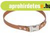 Firedog BioThane nyakrv Clip 25 mm 40 cm light brown