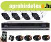 4 kamers AHD DVR biztonsgi megfigyel kamera rendszer PNI-