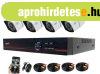 Nagy felbonts 4 kamers AHD biztonsgi megfigyel kamera r
