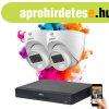 Dahua 2 dome kamers 5MP kamera rendszer sznes jszakai kp