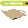Pap�r tasak szalagf�les 260+170x250mm nat�r, 80g/m2, 250 db/