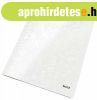 Gyorsf�z�, lamin�lt karton, A4, LEITZ "Wow", feh�r