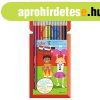 Sz�nes ceruza Stabilo Color, 12 darabos k�szlet