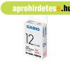 Feliratoz�g�p szalag XR-12WER1 12mmx8m Casio piros/feh�r