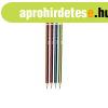 Grafitceruza HB, h�romsz�glet� n�gy klf. neon sz�n test Conn
