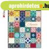 Hat�rid�napl� Colors A5 heti feh�r lapokkal Mozaik Dayliner 