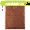 Hat�rid�napl� Mirror A5 heti feh�r lapokkal Bronz Dayliner 2