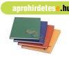 Be�r�k�nyv A5, 96lap, kem�nyfedeles egysz�n� Educa kock�s