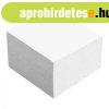 Kockat�mb ragasztott 10x10x5cm, Bluering� feh�r
