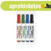 T�blamarker 1-4mm, v�gott hegy�, Ico 12XXL Whiteboard, 4 klf