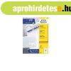 Etikett c�mke, 70 x 42,3mm, univerz�lis, 21 c�mke/�v, 100 �v