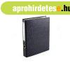 Gy�r�sk�nyv A4, 3,5cm, 4 gy�r�s Bluering� fekete