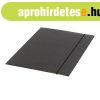 Gumis mappa A4, 400g. karton Fornax Glossy fekete