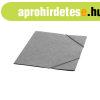 Gumis mappa A4, presp�n karton 355g. sz�rke