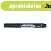 Alkoholos marker 1-4,6mm, v�gott hegy�, Centropen 8576 feket