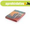 H�tlap, A4, 250 g, matt Fellowes� Delta, 100 db/csomag, piro