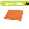 Gumis mappa A4, presp�n karton 355g. narancs