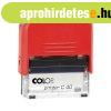 B�lyegz� C40 Colop piros h�z/fekete p�rna