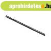 Spir�l m�anyag, 12mm, 56-80lap, 100 db/doboz, Fellowes� feke