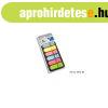 Jel�l�c�mke 18x55mm, 6x25lap, piktogrammal Info Notes lila s