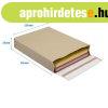 Csomagk�ld� webshop tasak 250x350x50mm, er�s kraft pap�rb�l 