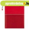 Hat�rid�napl� Fifty A5 napi feh�r lapokkal Piros Dayliner 20