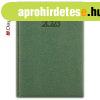 Hat�rid�napl� Napoli A5 napi feh�r lapokkal Z�ld Dayliner 20
