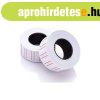 �raz�szalag 22x12mm, feh�r piros vonallal 25 tekercs/karton,
