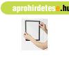 Inf�keret A4, 2 db/csomag, Durable Duraframe SUN fekete