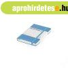 Notesz A6, sima pocket Leuchtturm azurk�k 