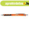 Nyom�sir�n 0,5mm, neon narancs test, Rotring Tikky