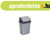 Szemetes kuka billen� fed�llel m�anyag 5 literes sz�rke