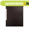 Gumis mappa A4, presp�n karton OfficeArt fekete