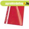 Gyorsfz lefzhet A4, PP 10 db/csomag, Esselte Vivida piro