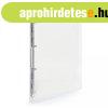 Gy�r�sk�nyv A4, 4 gy�r�s 2cm gerinc �ttetsz� PP, Karton P+P 